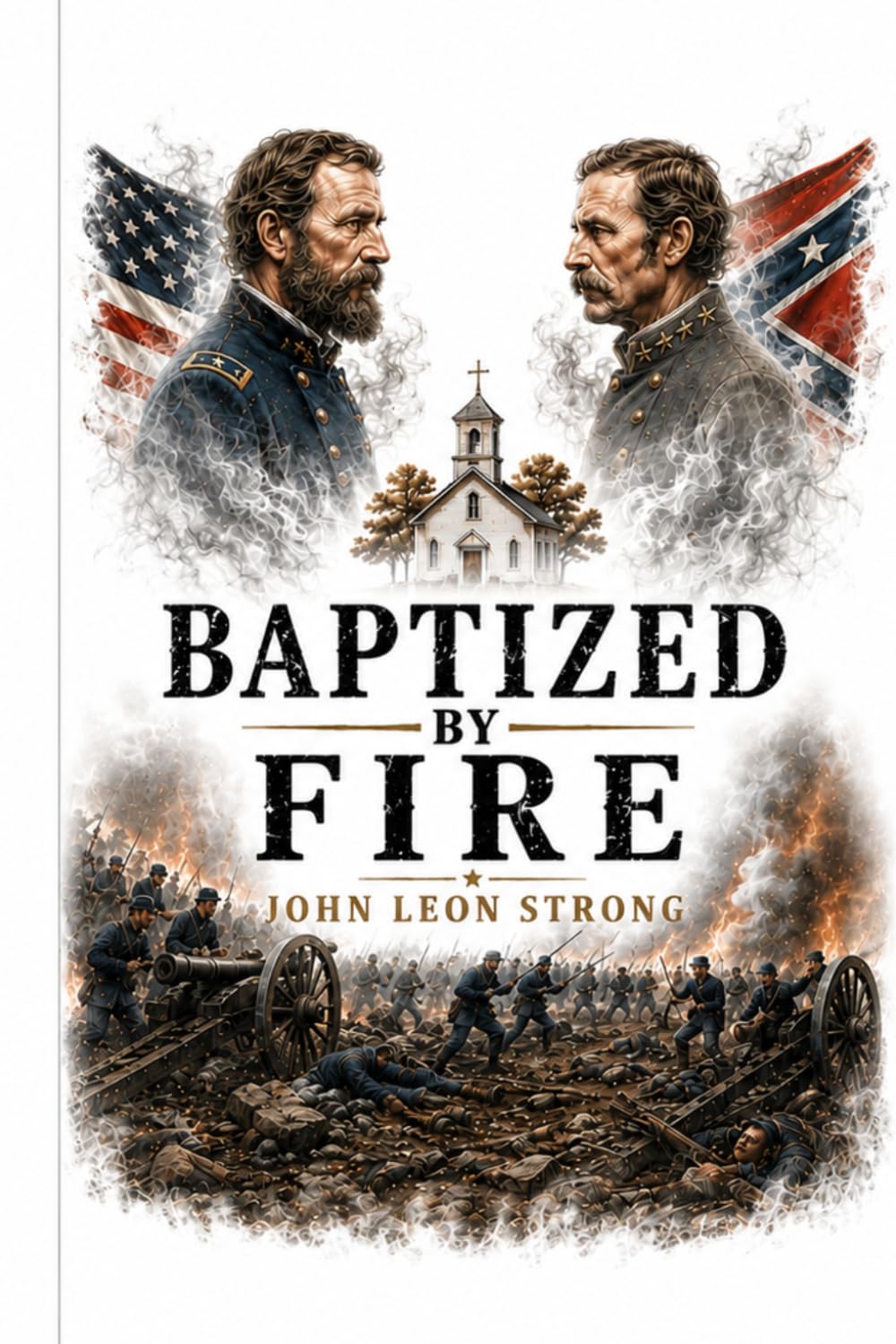 Baptized By Fire ( The Battle Of Shiloh) (The Civil War By John Leon Strong)