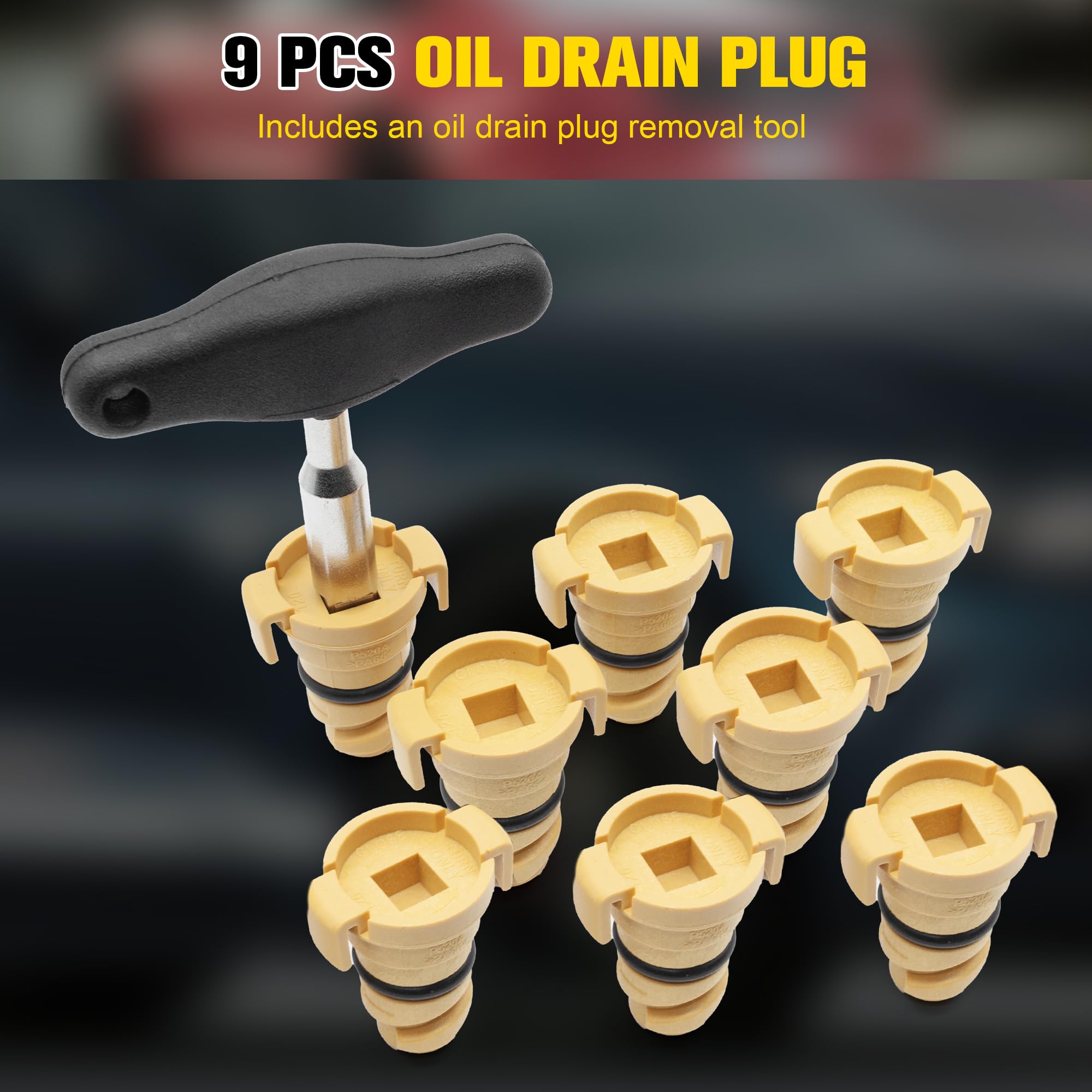 Amazon.com: 9 PCS Oil Drain Plug Fit for Ford F-150 2015 2016 2017