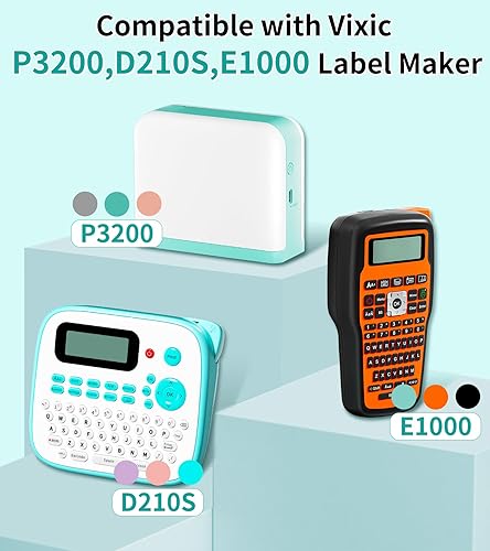 Miniatura 3 de Label Tape Black on White 1PK