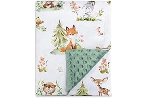BORITAR Super Soft Deer Baby Blanket for Boys and Girls