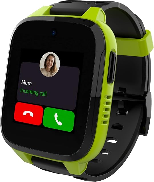 XPLORA XGO 3 - Watch Phone for children 4G - Calls, Messages, Kids School Mode, SOS function, GPS Location, Camera and Pedometer - Including 3 months free subscription (GREEN)