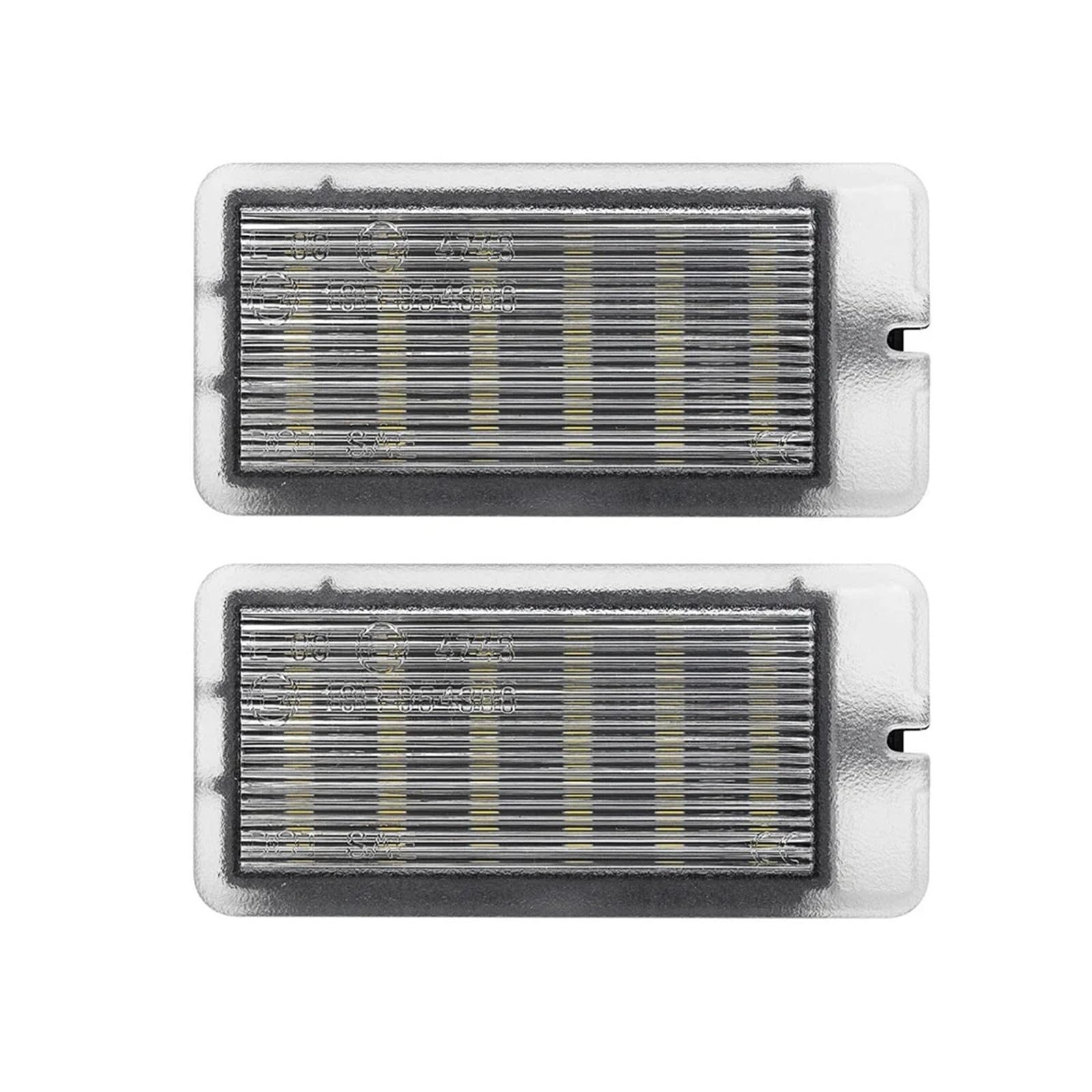 Adatto for Renault Clio III IV V Megane II III Espace IV Twingo Grand Scenic Auto LED Luce interna vano bagagli posteriore bagagliaio(2PCS)