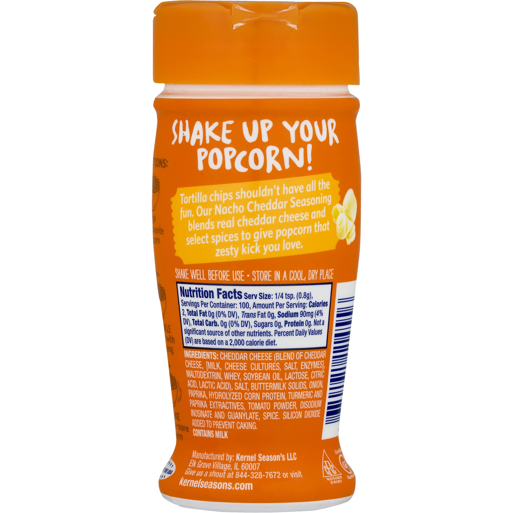 Kernel Seasons Nacho Cheddar Popcorn Seasoning 80g Buy Online in