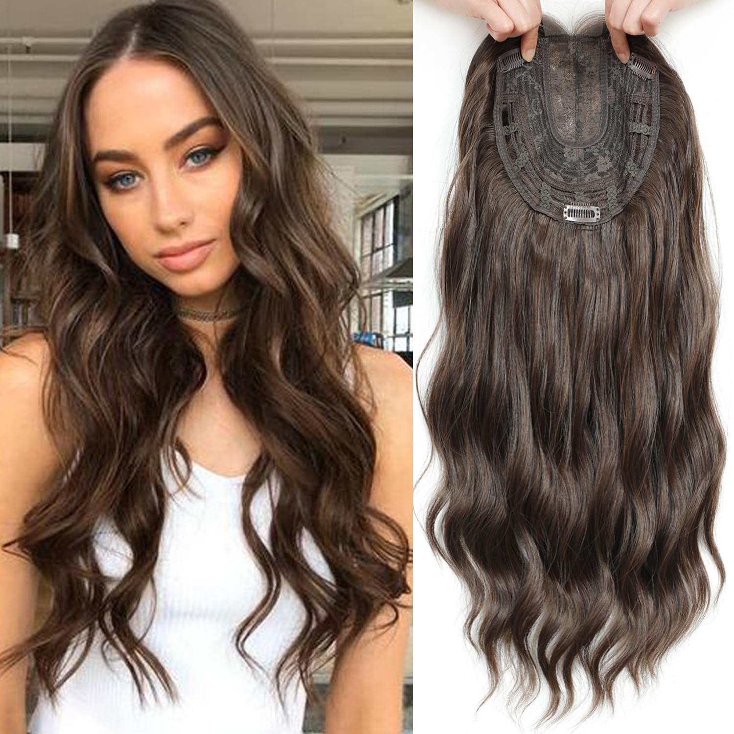 VEGALILY 20inch Hair Topper