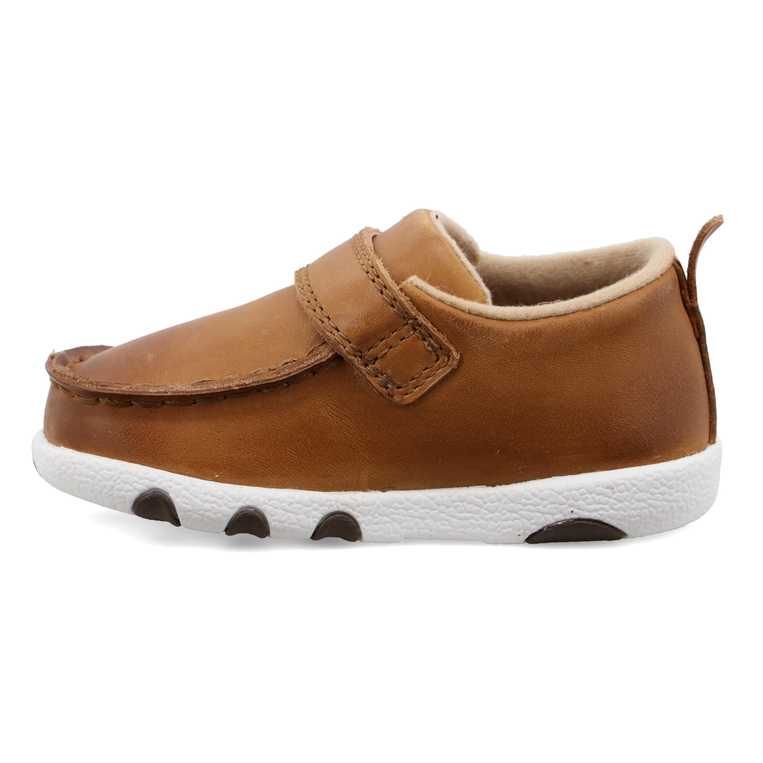 Twisted X Infant's Driving Moc, Moc Toe, Tan, 8 M
