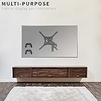 Vista 6 de VIVO Universal Video Game Controller Wall Mount Holders, Compatible with PlayStation, Xbox, NVIDIA, Nintendo Switch Controllers, and More, 2-Pack