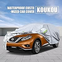 Vista 7 de Koukou Funda de Automóvil SUV Ajuste Personalizado para Nissan Murano de 2002 a 2025, Cubierta Impermeable para Automóvil Todo Clima