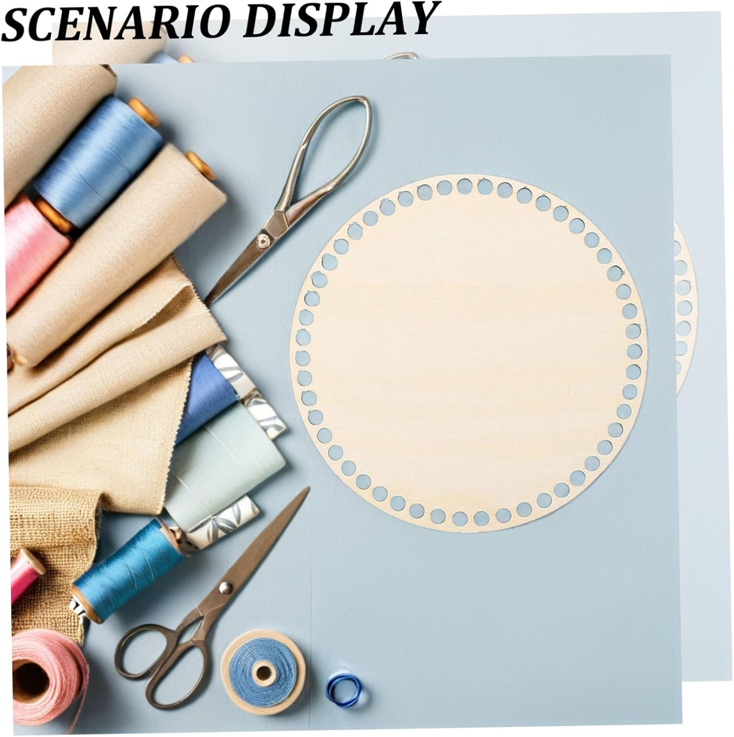 5pcs Crochet Basket Base Round Basket Bottoms DIY Knitting Crochet Base for Yarn Bag DIY Supply