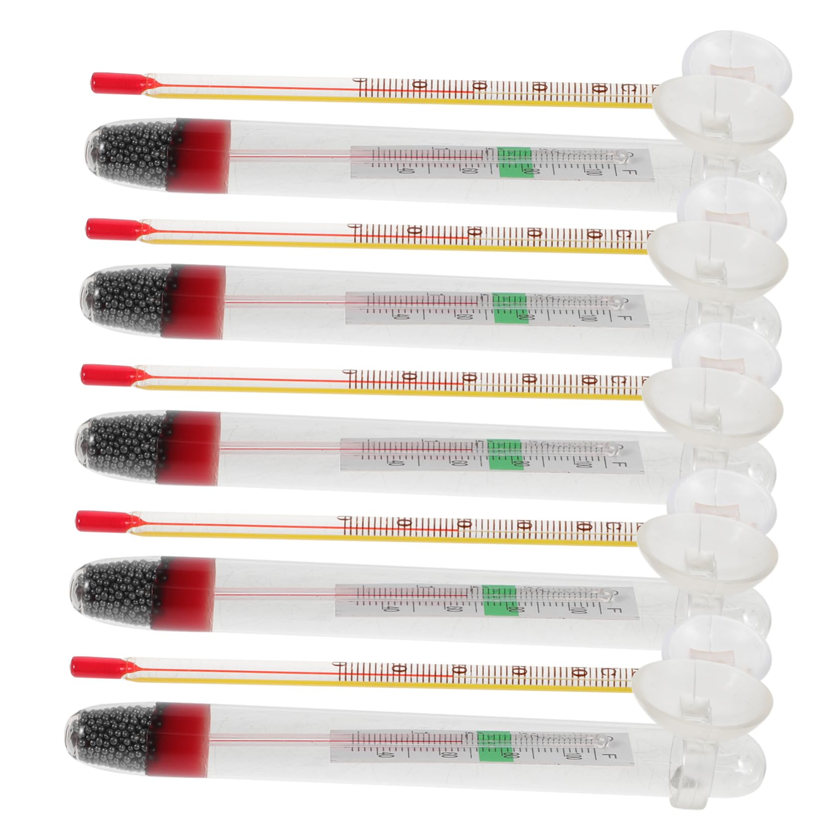 ifundom 2 Series De Acuario Agua Tanque Digital Accesorios Condujo Pecera Flotante De Pescado Temperatura Peces Termómetros De Acuario El Plastico 10 Piezas*2
