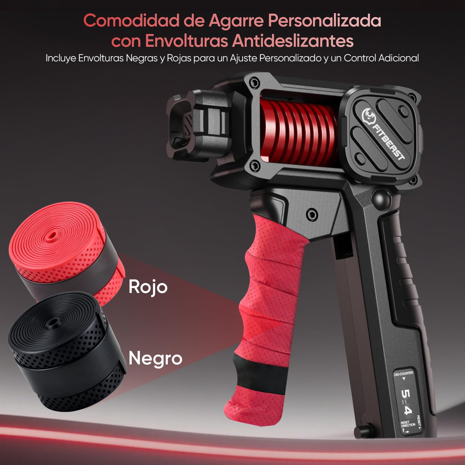 Muscleur Renforceur De Poigne Réglable Avec Compteur - Grip Trainer 10 A 60 Kg Resistance Ajustable Portatif Aaays03889 Muscleur Renforceur De Poigne Réglable Avec Compteur - Grip Trainer 10 A 60 Kg Resistance Ajustable Portatif Aaays03889