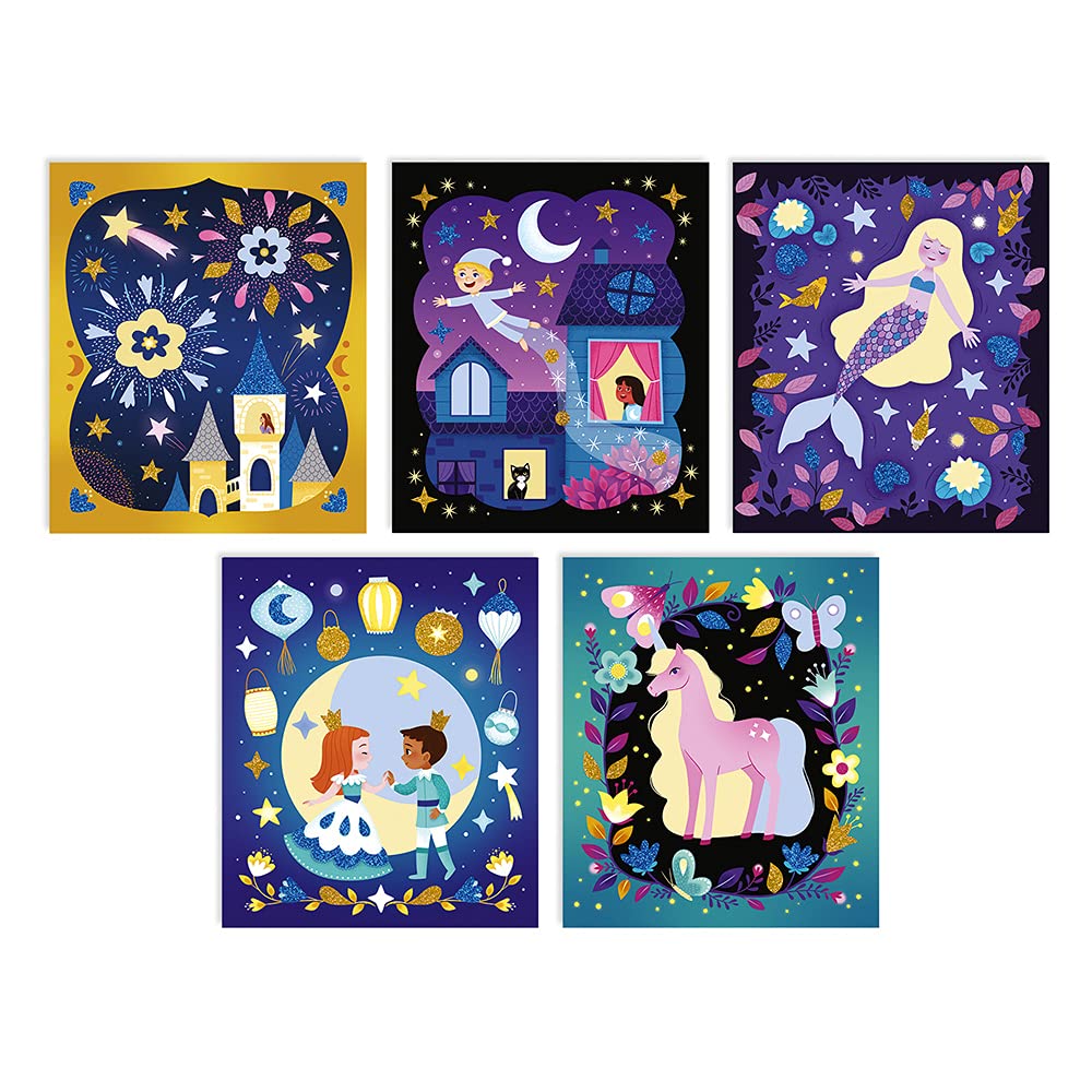 Janod J07885 Magic Night Phosphorescent Sands and Glitter