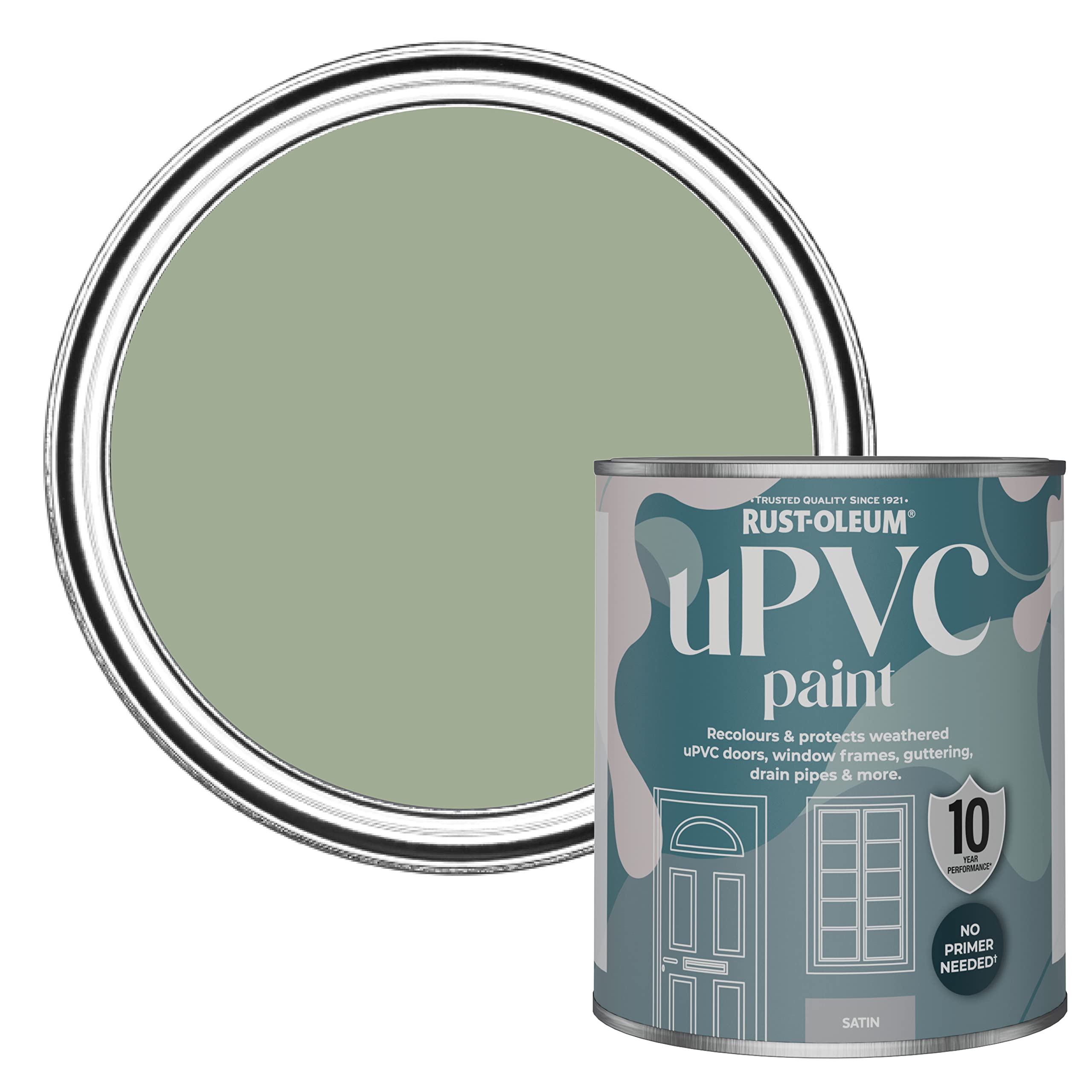 Rust-Oleum Satin Finish Upvc Paint - Bramwell