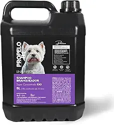 Shampoo Pet Profissional Branqueador Clareador 5l concentrado 1:10