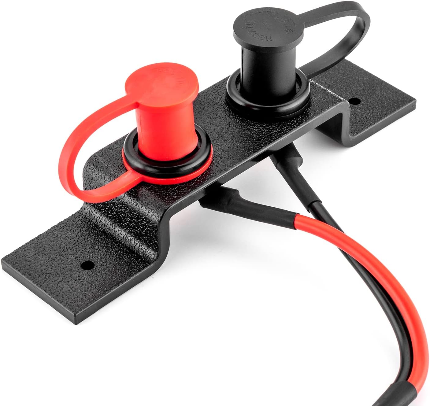 WeiSen Battery Jump Post with Cable, Battery Terminals Relocation Kit Quick & Easy Charging Water Resistant Compatible with Can Am Maverick X3 RZR 2 4 Seats Fits in Factory Holes and Hardware