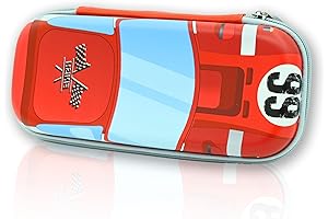 66 Route Car Pencil Case, Vintage Zipper Pencil Box, Car Desk Organizer