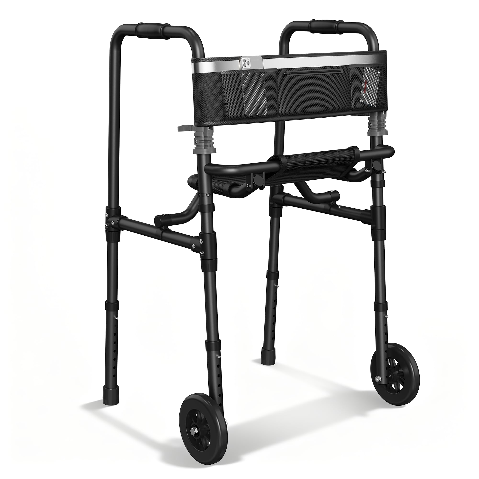 View 1 of VOTOHRT Rolling Walker with Seat and Backrest