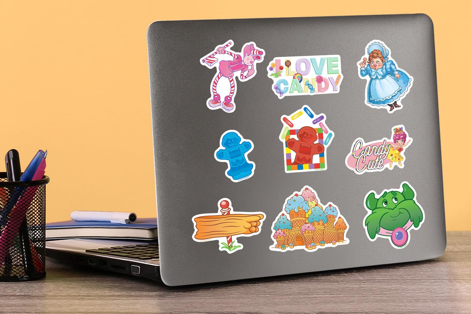 Amazon.com: Candy Land 50 Count Vinyl L Deluxe Stickers, Tablet
