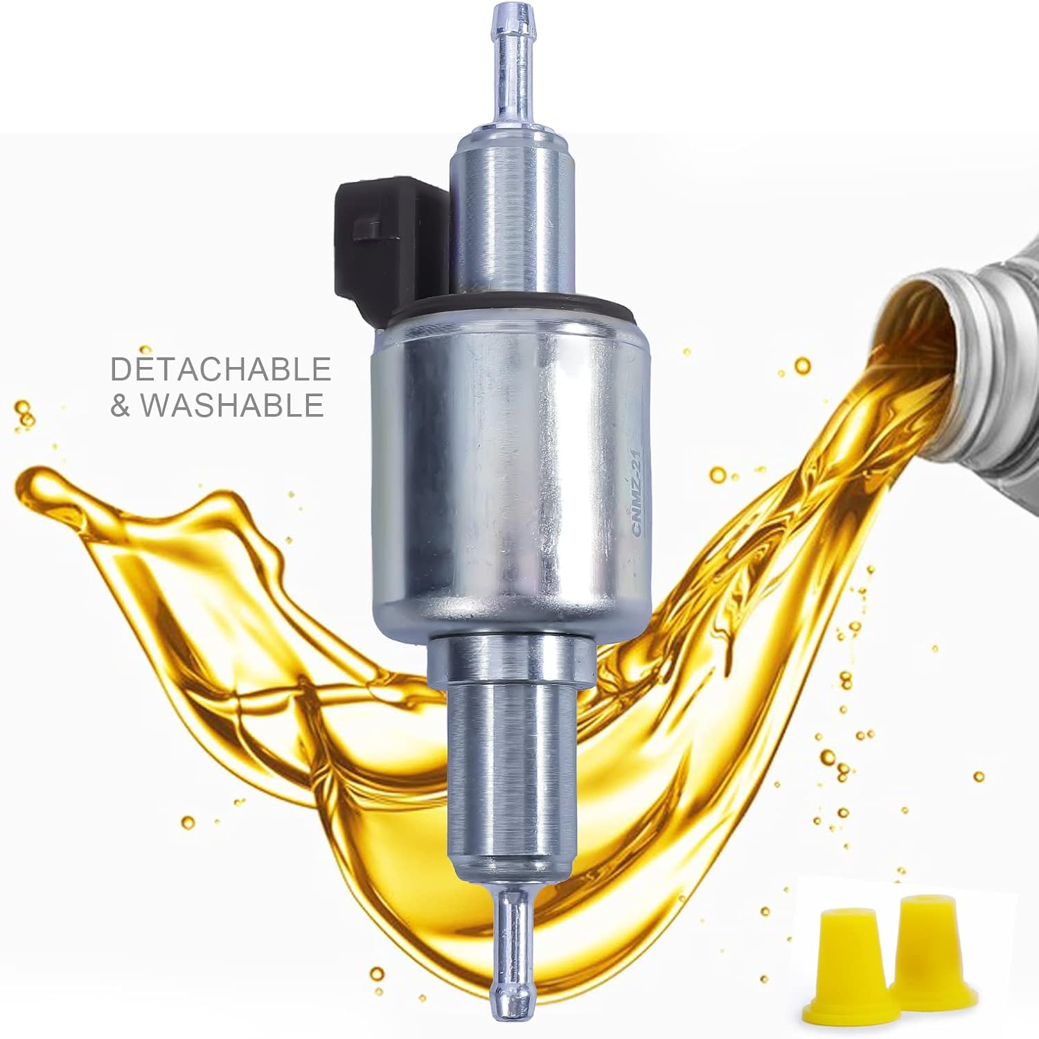 Diesel Heater Fuel Pump Quiet, Diesel Air Heater Replacement Part for 2KW, 3KW, 5KW and 8KW Parking Heater