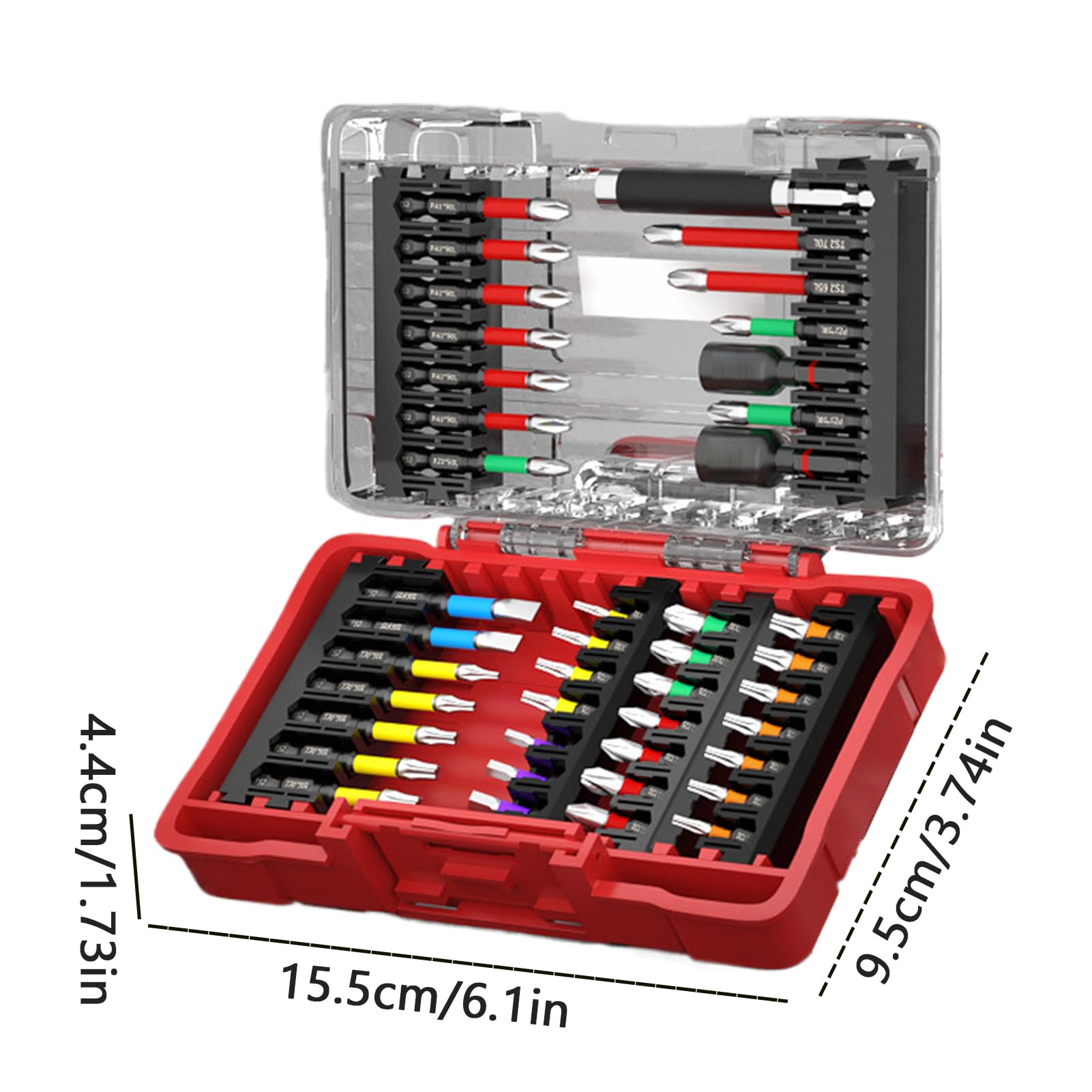 Kit punte per avvitatore Prolunga Adattatore di Precisione | Inserti per Avvitatore Guaine adatte a lavorazione del legno, automotive, elettronica, edilizia, riparazioni domestiche