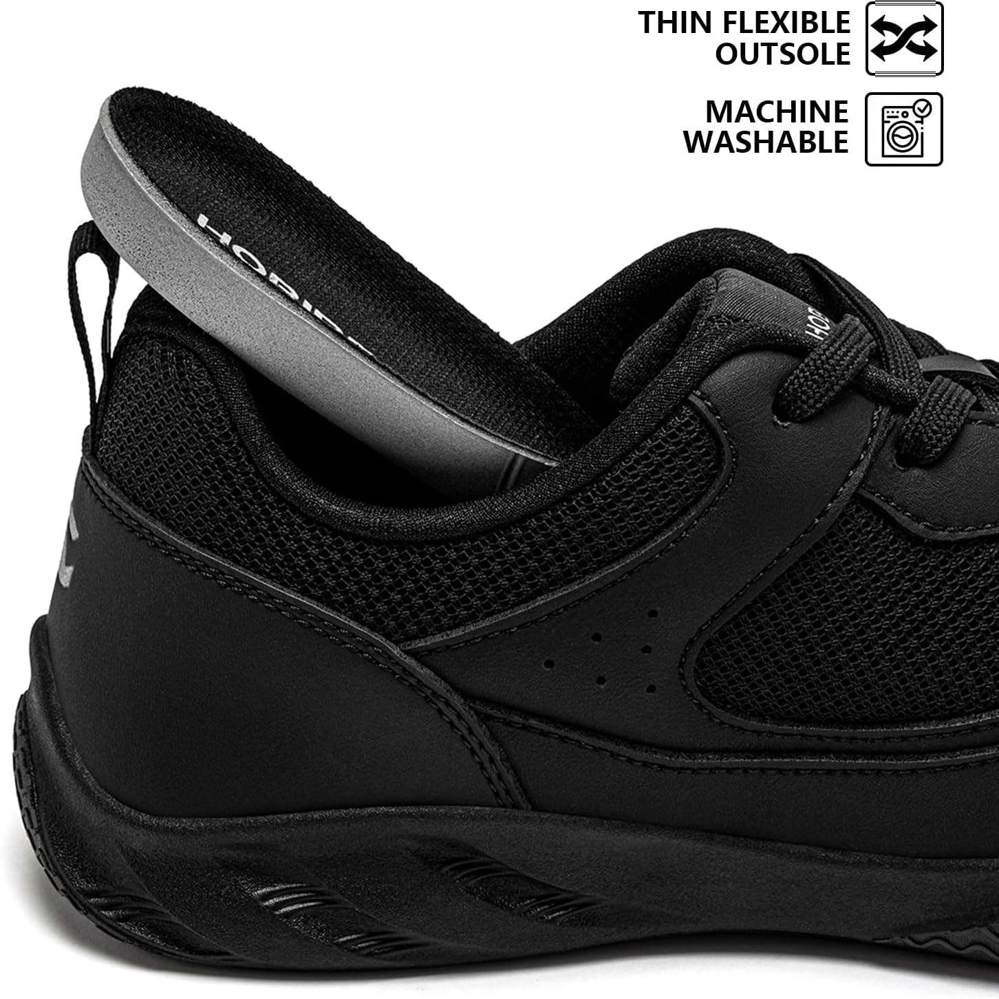 HOBIBEAR Womens Barefoot Shoes | Wide Toe Box | Comfortable Outdoor Sneaker