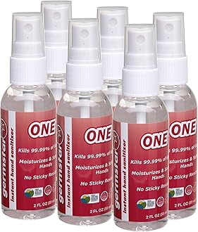Germstar ONE 2oz Hand Sanitizer Spray Bottles (6/case)