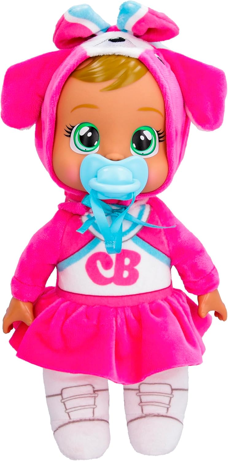 Cry Babies Tiny Cuddles Talents Daisy, Dressed Up As a Pop Star and Cries Real Tears, 9 Inch Baby Doll