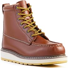 Mens SureTrack 6" Steel Toe Work Boots, Slip & Oil Resistant, EH