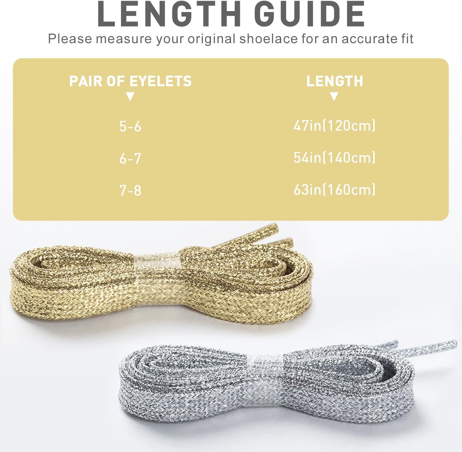 Flat Metallic Glitter Shoe Laces for Sneaker,5/16"(8mm) Sparkly Colorful Bling Sparkle Shoelaces Replacement Strings