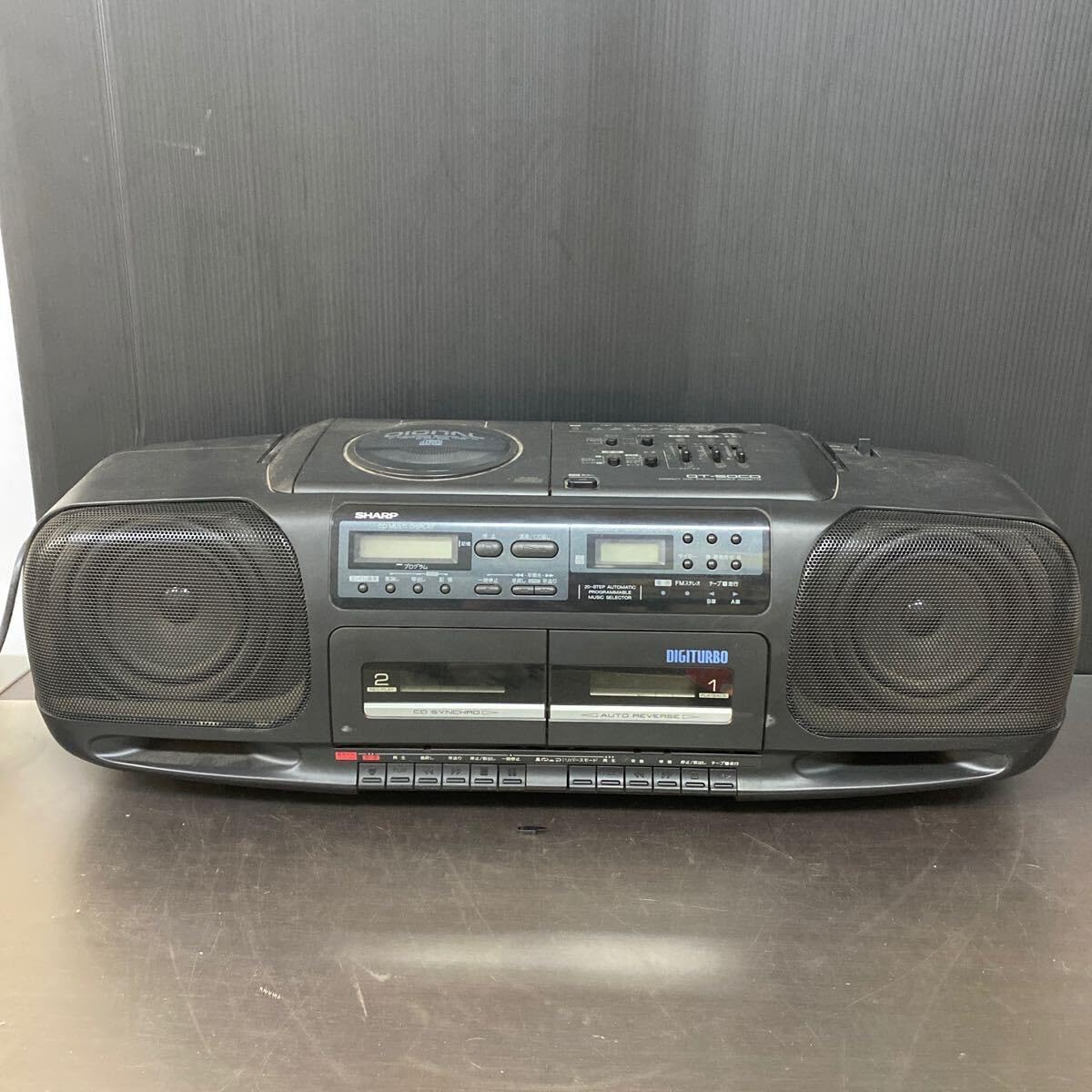 SHARP ラジカセ SHARP QT-34CD バブルラジカセ - ポータブルプレーヤーベストセラー