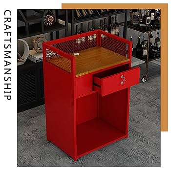 レジカウンター　在庫あります。 Amazon.co.jp: バーカウンター レジカウンター 鉄 レジ