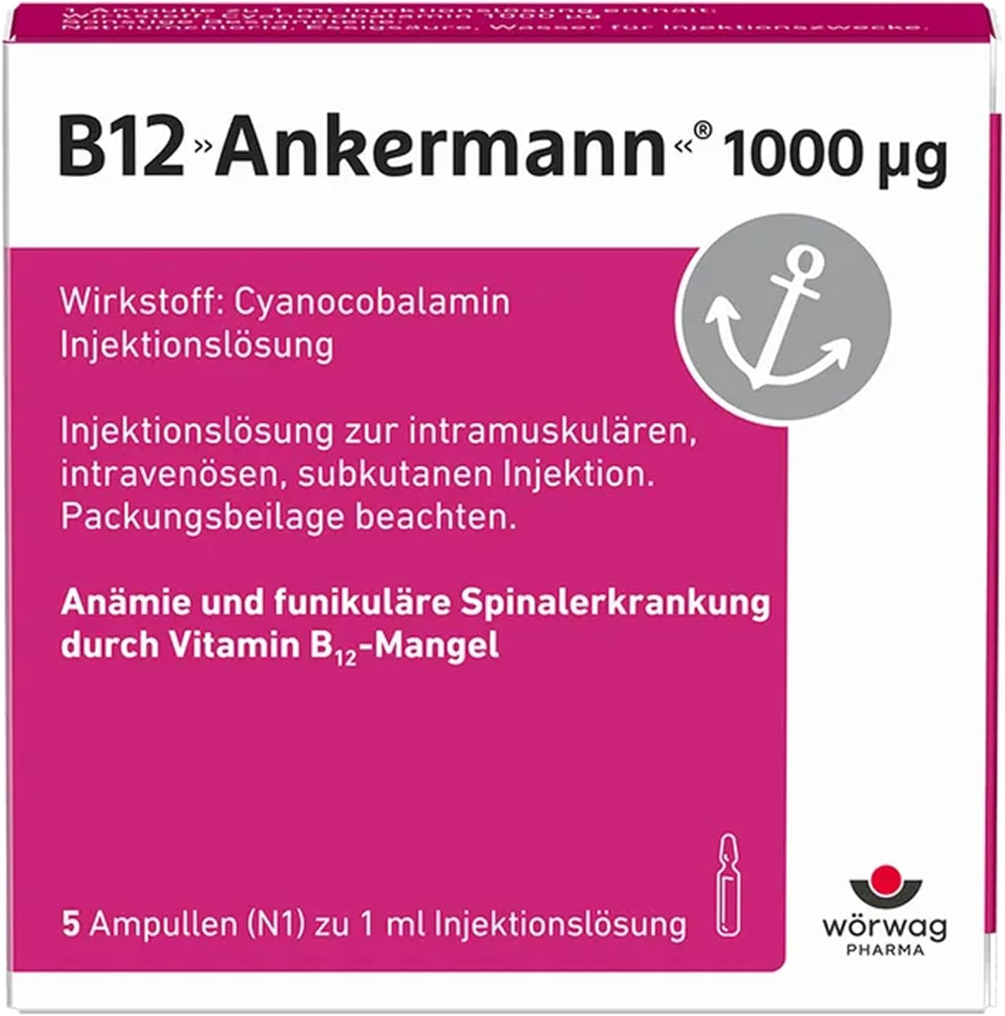 B12 Ankermann B12 Injekt Vitamin B12 1000 g - Pakistan | Ubuy B12 Ankermann B12 Injekt Vitamin B12 1000 g - Pakistan | Ubuy