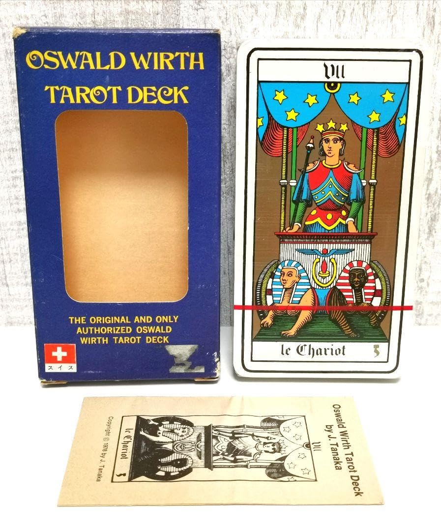 スイス製 当時物 ビンテージ タロットカード STARTER TAROT DECK/U S