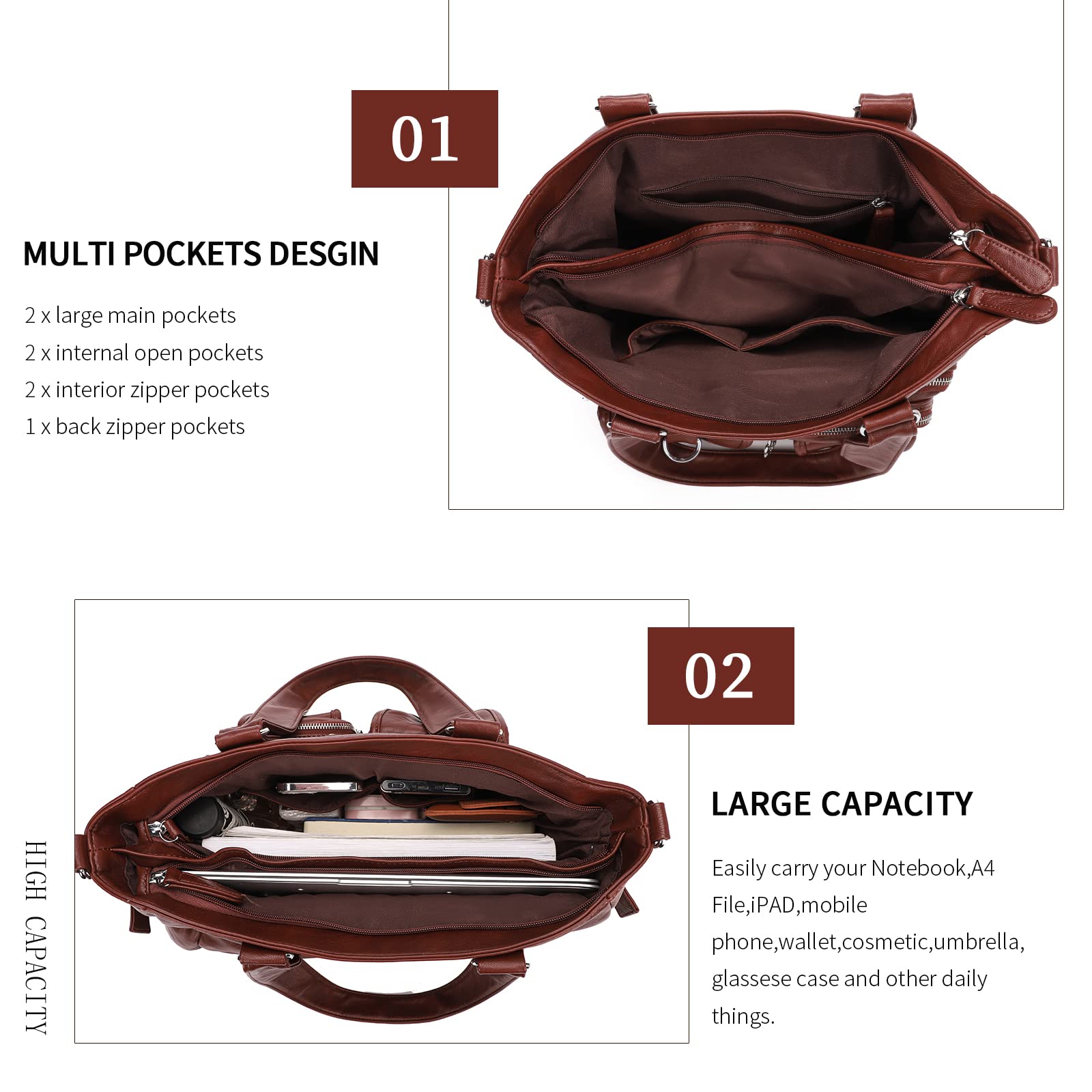 KL928 Bolso bandolera para mujer, bolso pequeño de mano, piel sintética, para mujer o niña