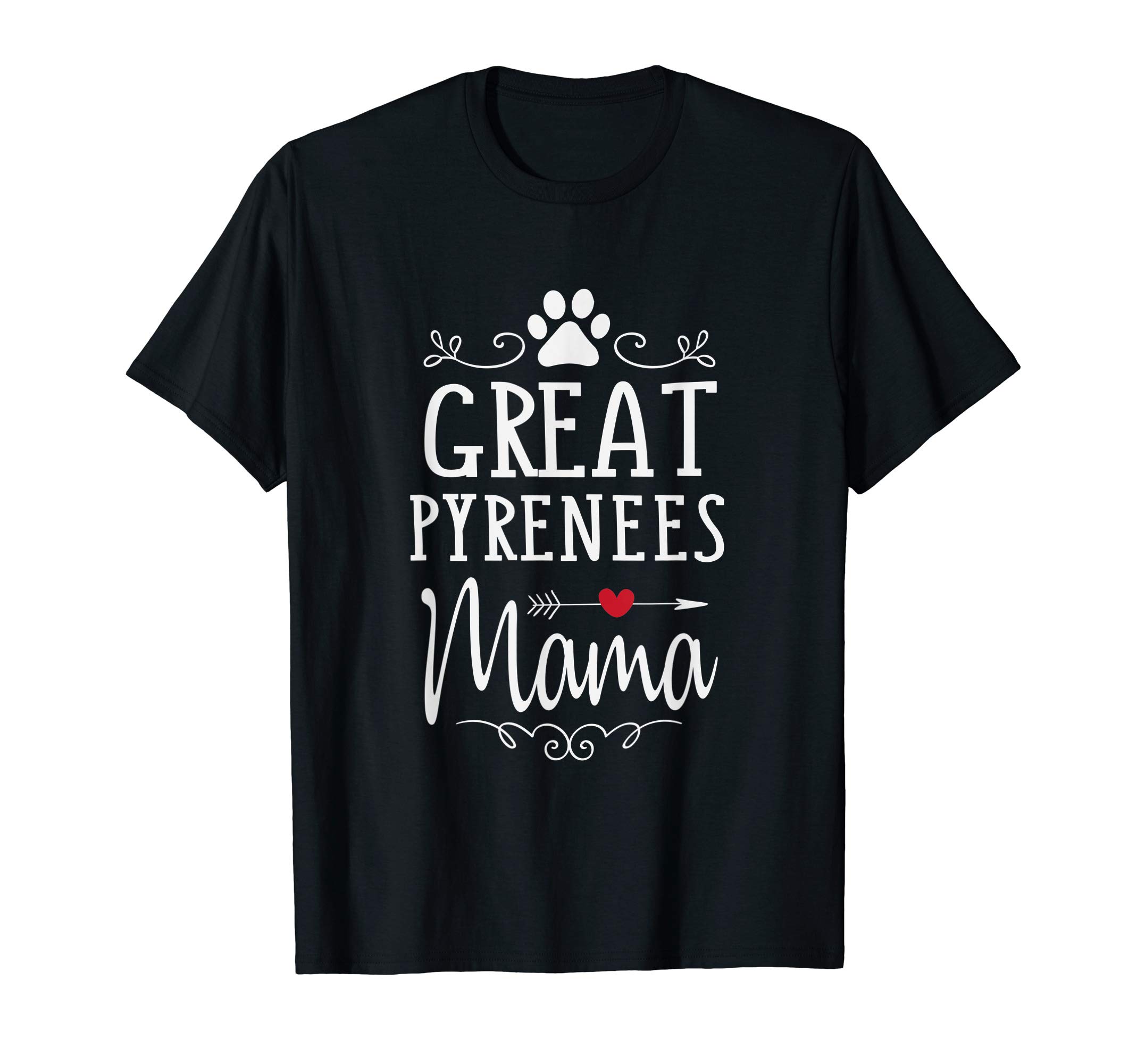 PupTeezGreat Pyrenees Mama - Pyrenees Dog Lover Shirt Gift Men Women Girls Kids T-ShirtOEKO-TEX STANDARD 100