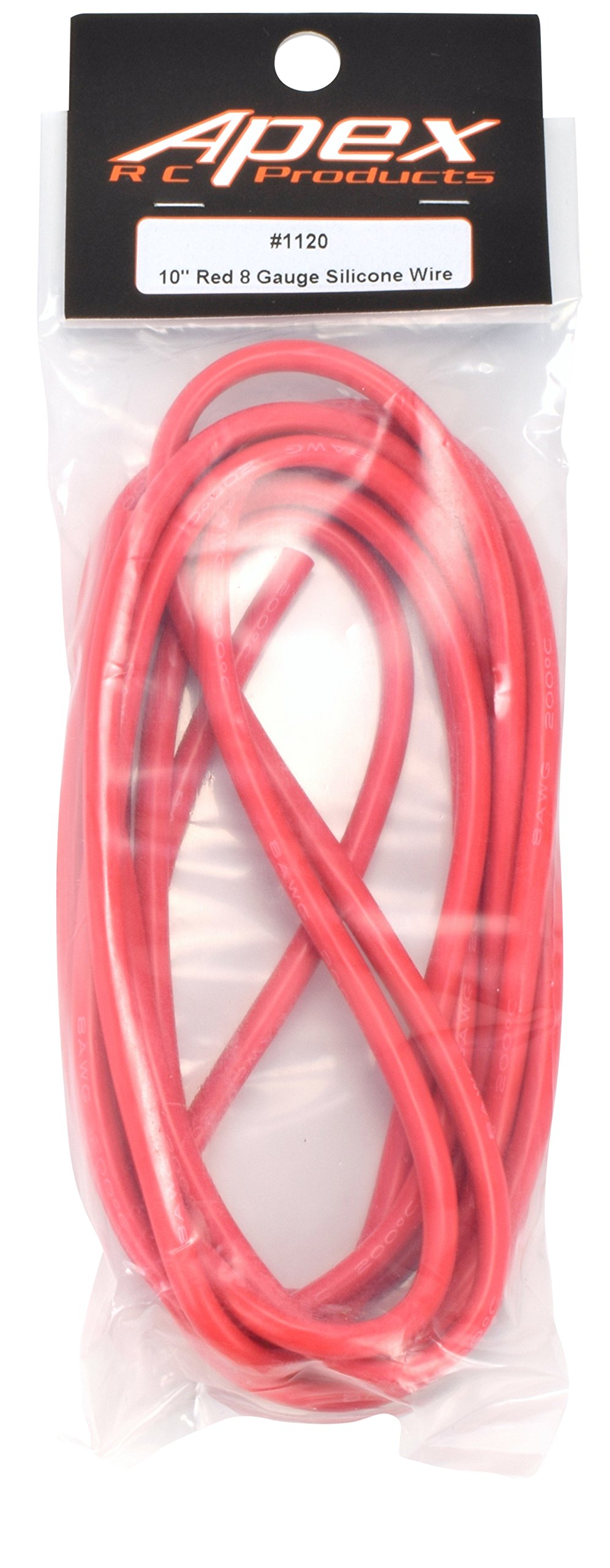 Amazon.com: Apex RC Products 10' Red 8 Gauge Super Flexible