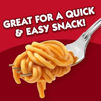 Campbell's Canned Spaghetti, Snacks for Kids and Adults,15.8 OZ Can