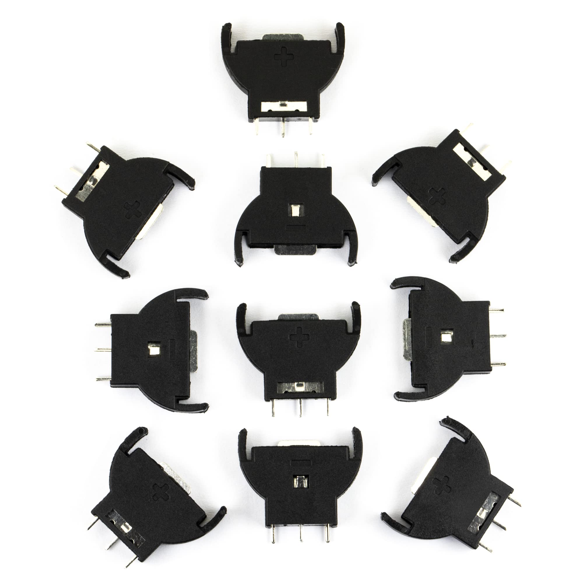 Coin Battery Holder for SEGA Dreamcast Controller Ports PCB Refurb Kit Battery Holder (Pack of 10pcs)