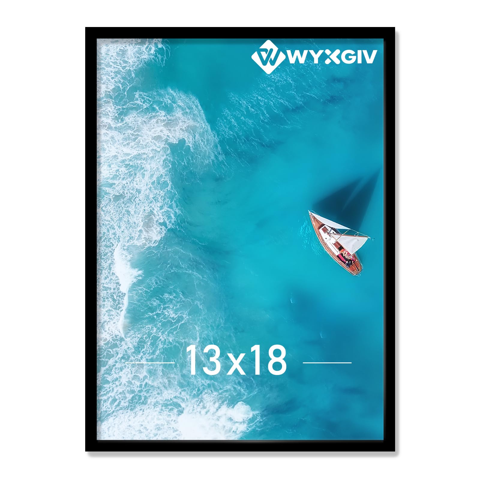 Black 13x18 Picture Frame Lightweight yet Durable