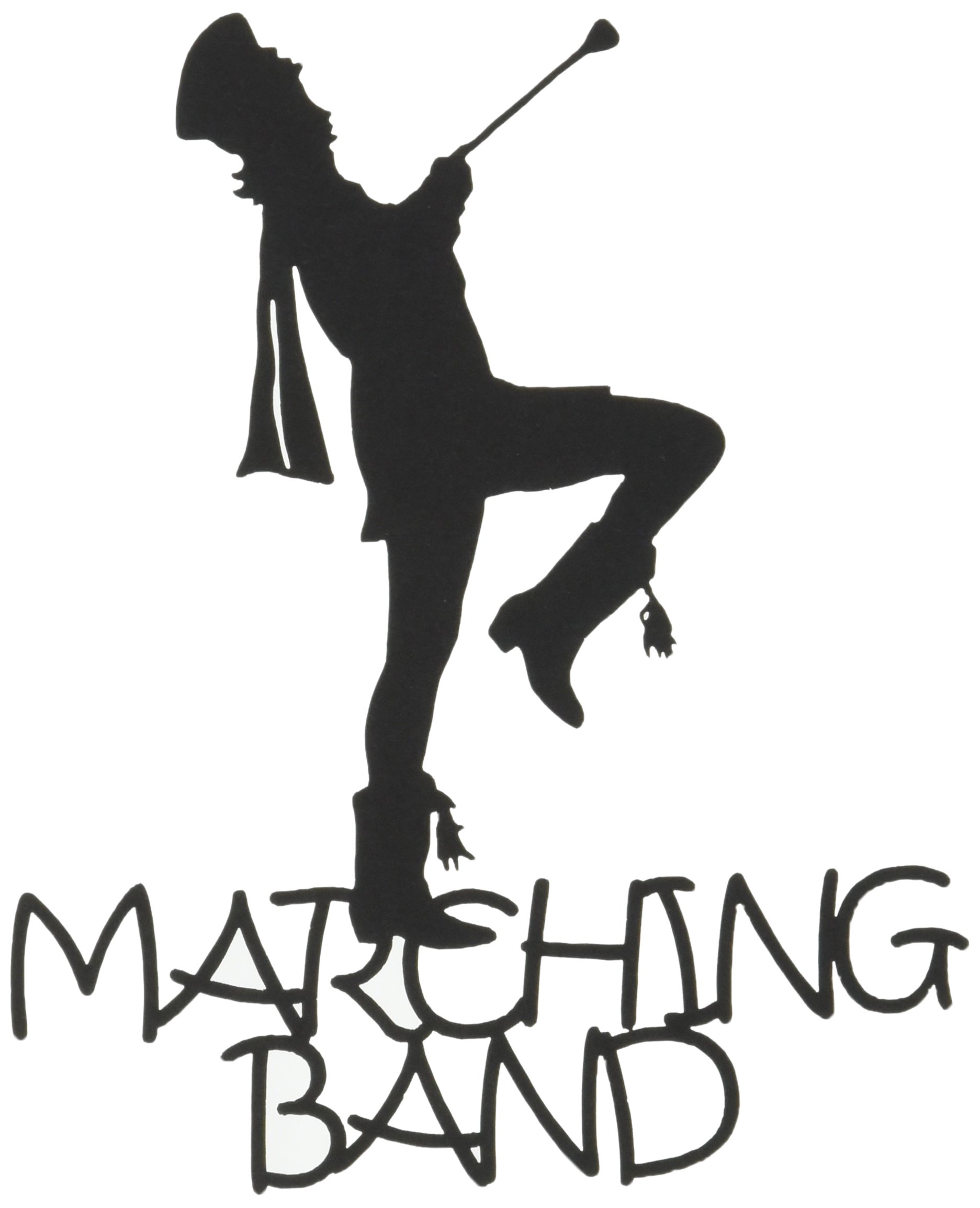 SCRAPBOOK 101 Shape Cardstock Die Cuts, Marching Band