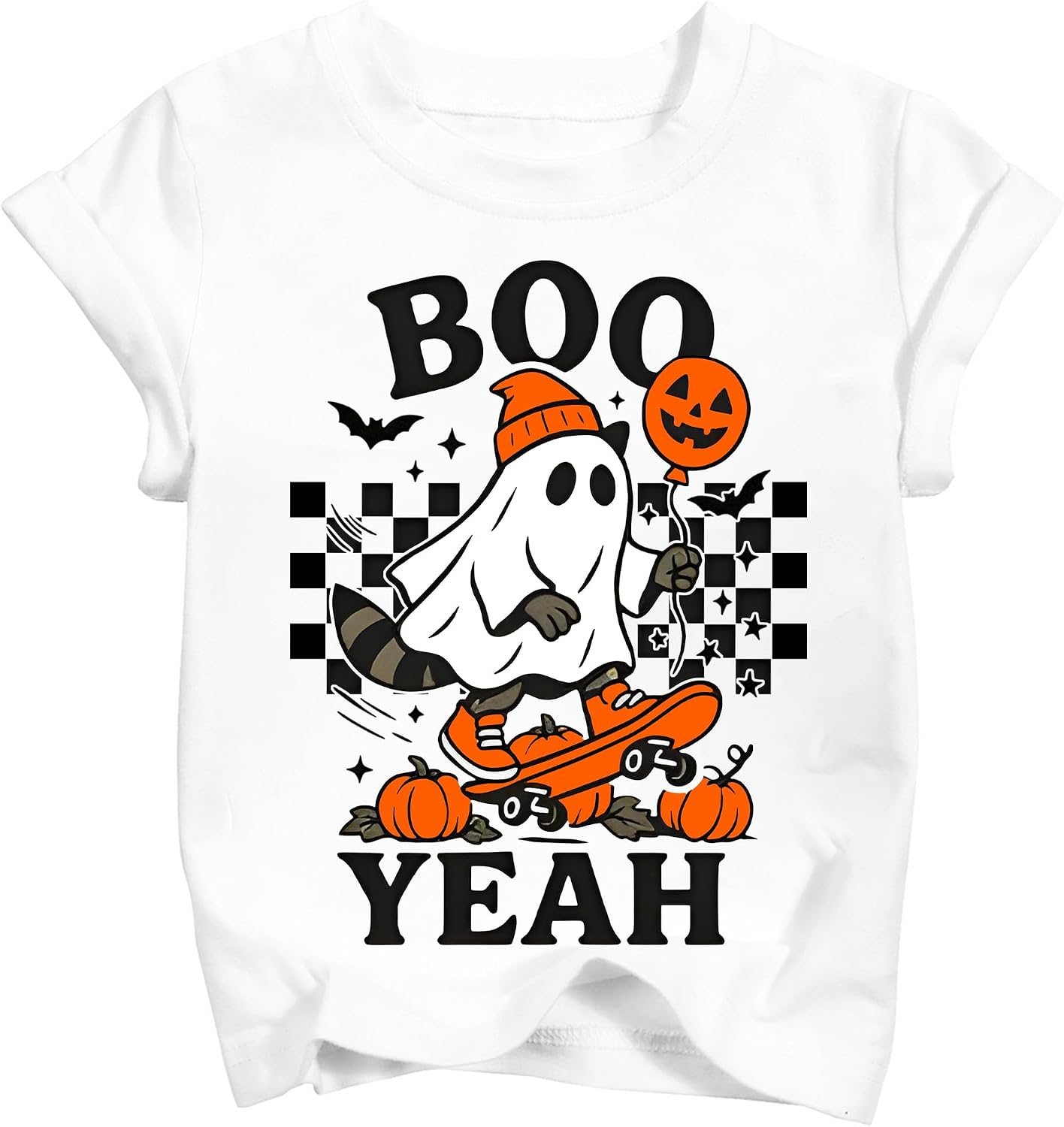 Happy Boys Halloween Shirt Kids Pumpkin T-Shirts 2026 3T-10T