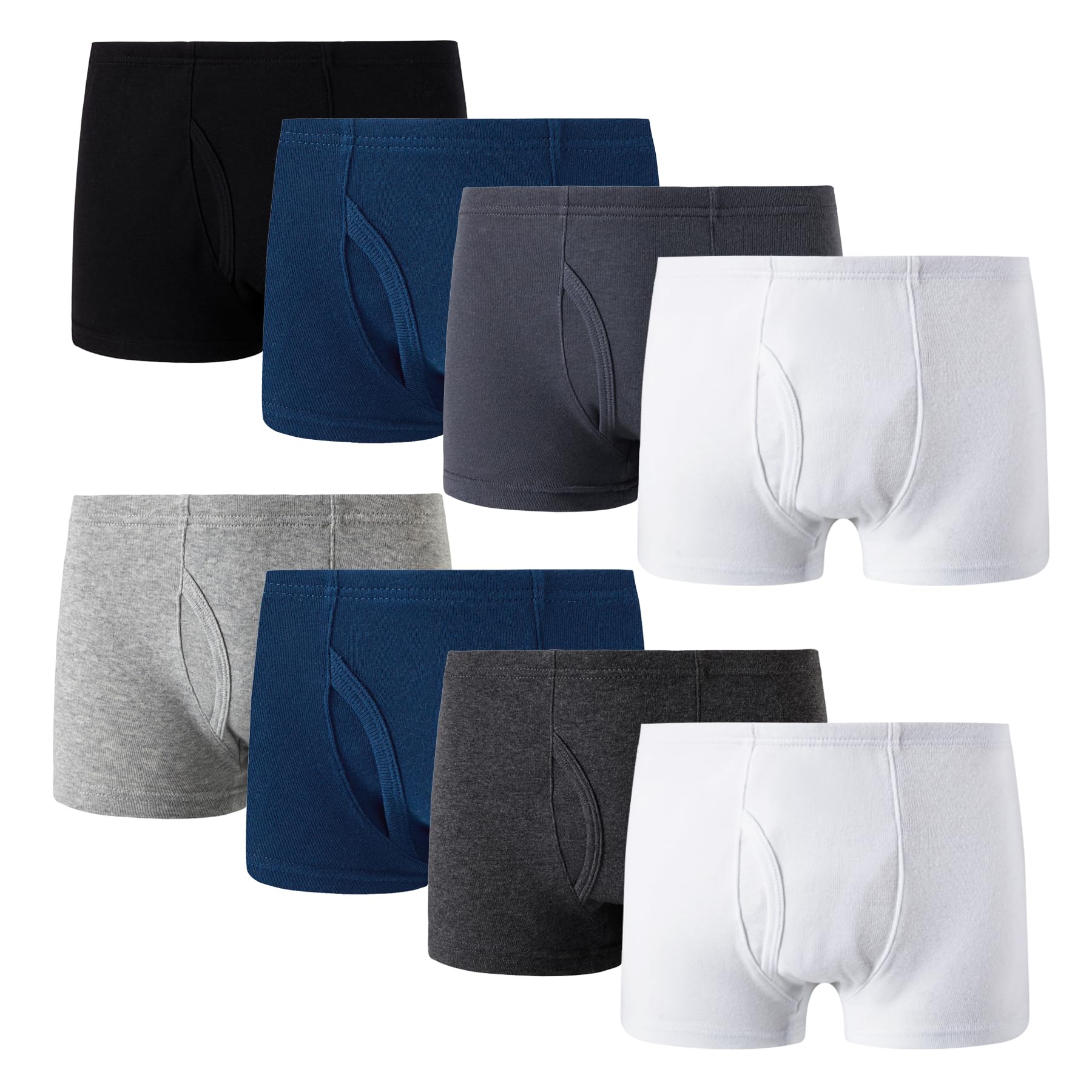 Family Feeling Little Boys Cotton Boxer Brief Soft Underwear