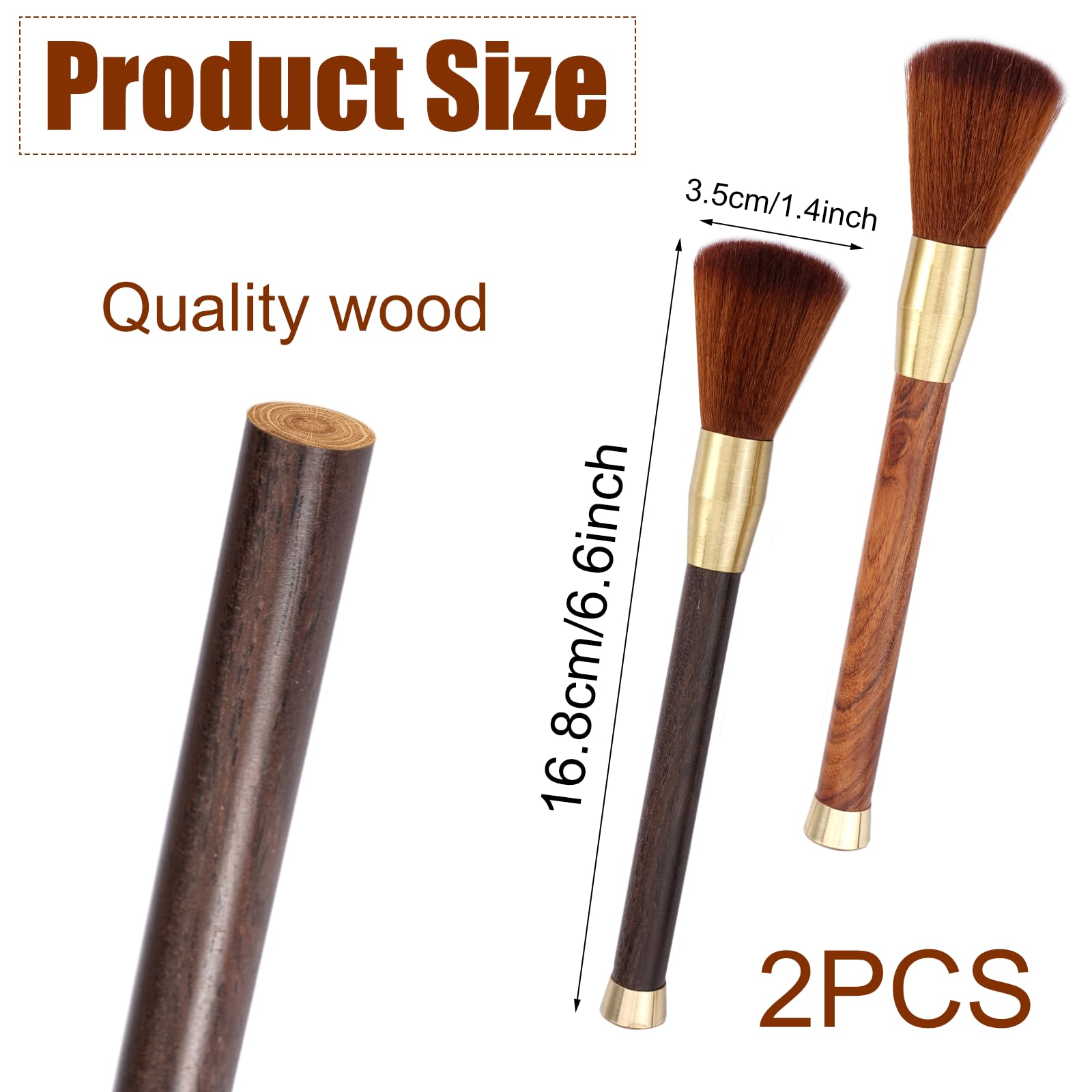 Set 5 Pennelli Per Pulizia Macchina Da Caffè E Macinacaffè – Accessori Baristi In Legno E Plastica Con Setole Morbide – Per Manutenzione Professionale E Domestica - 4