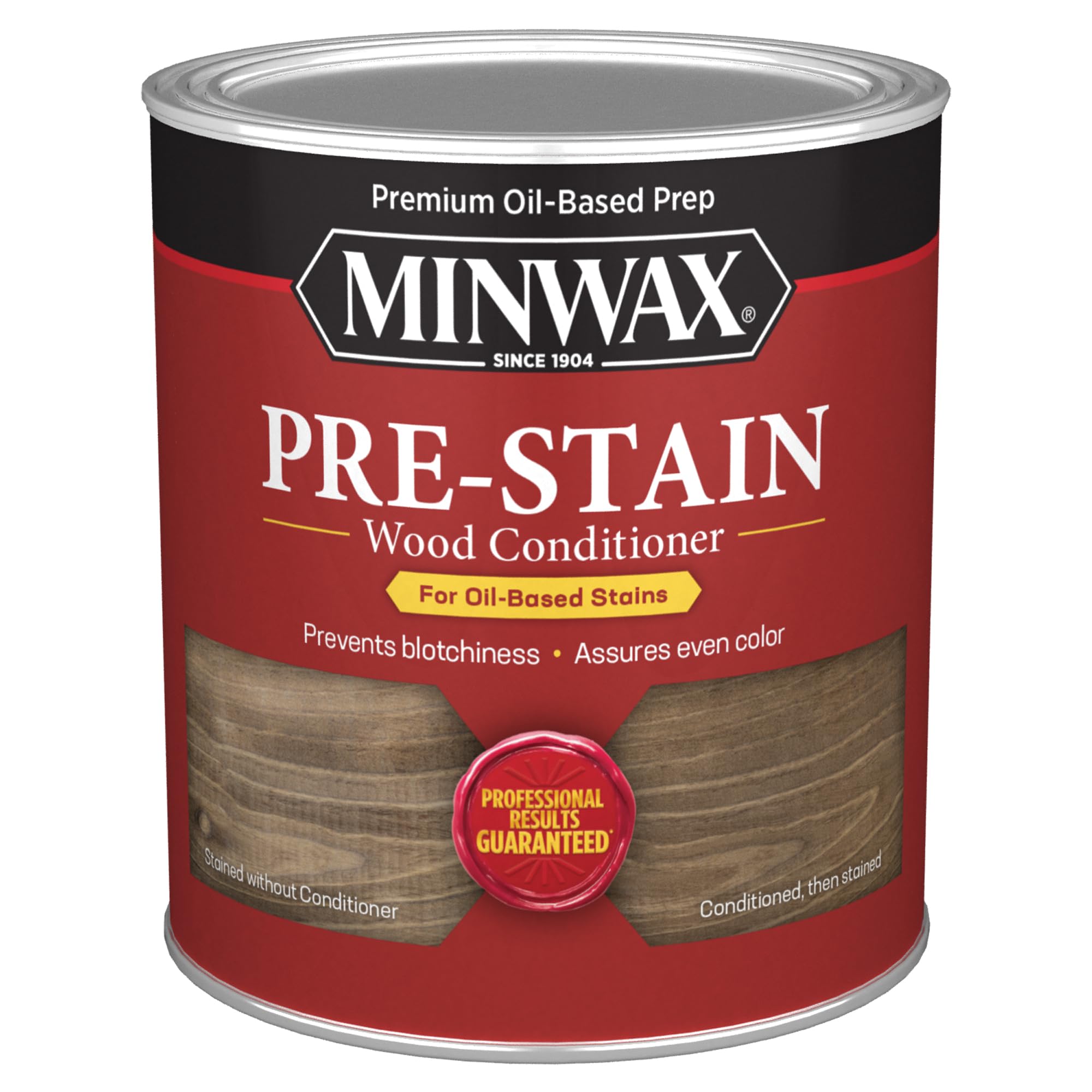 Minwax 61500444 Pre-Stain Wood Conditioner, Clear, 1 Quart