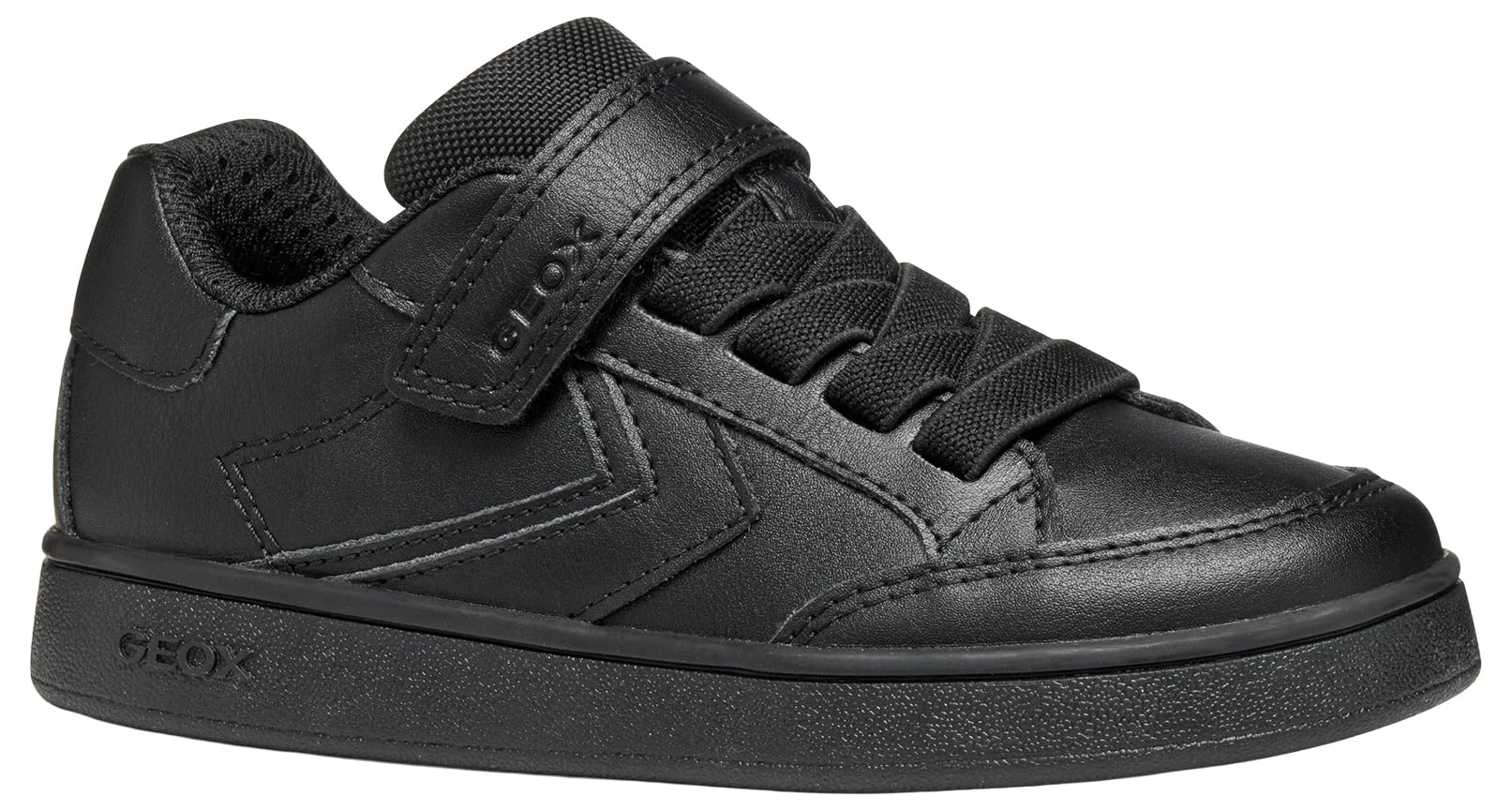 Geox J ECLYPER BOY Sneaker, Black, 8.5 UK Child