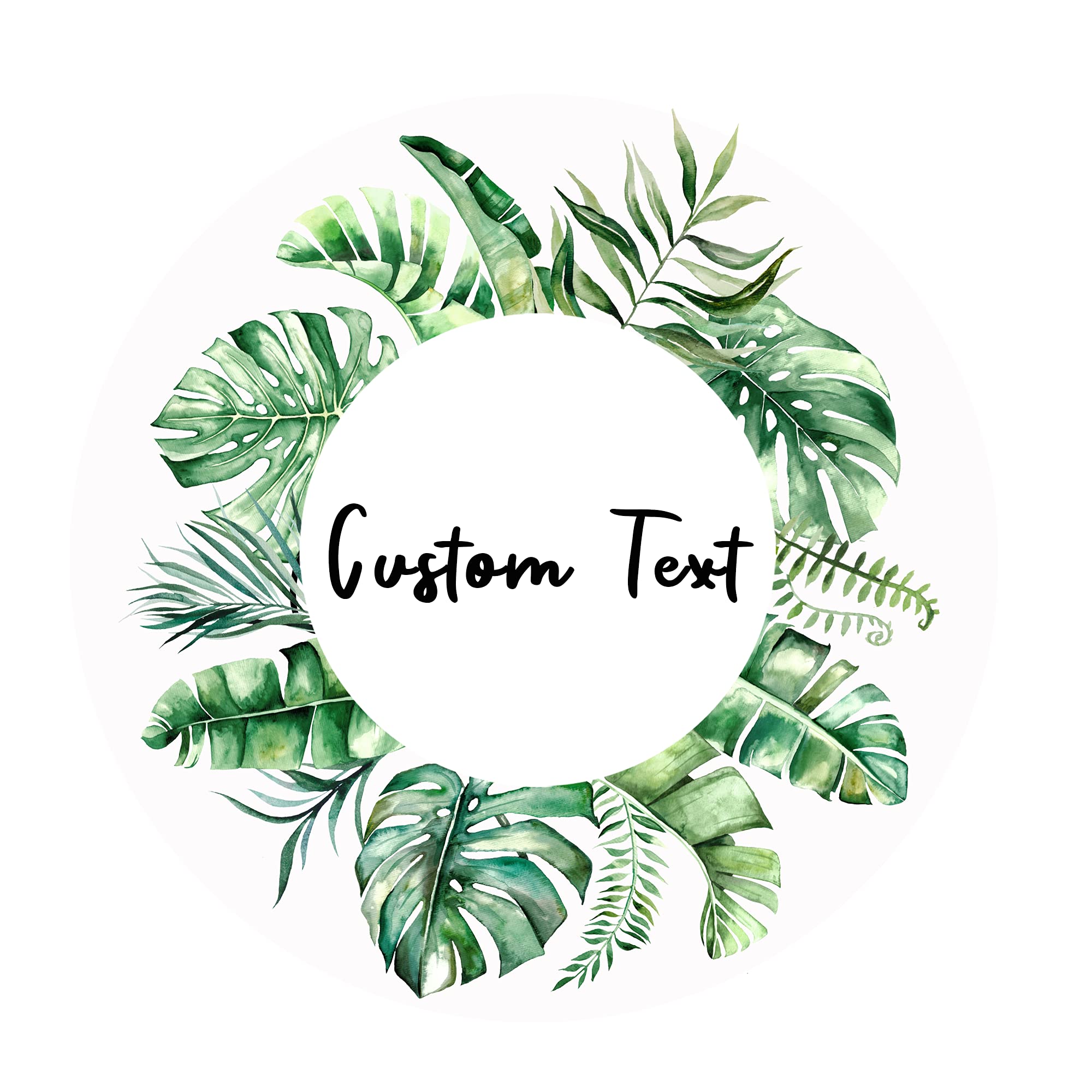 NCTY Premium Round Custom Stickers Labels - Personalized Stickers for Businesses Logo and Name. Birthday Baby Pets and Label Product Boxes Wedding