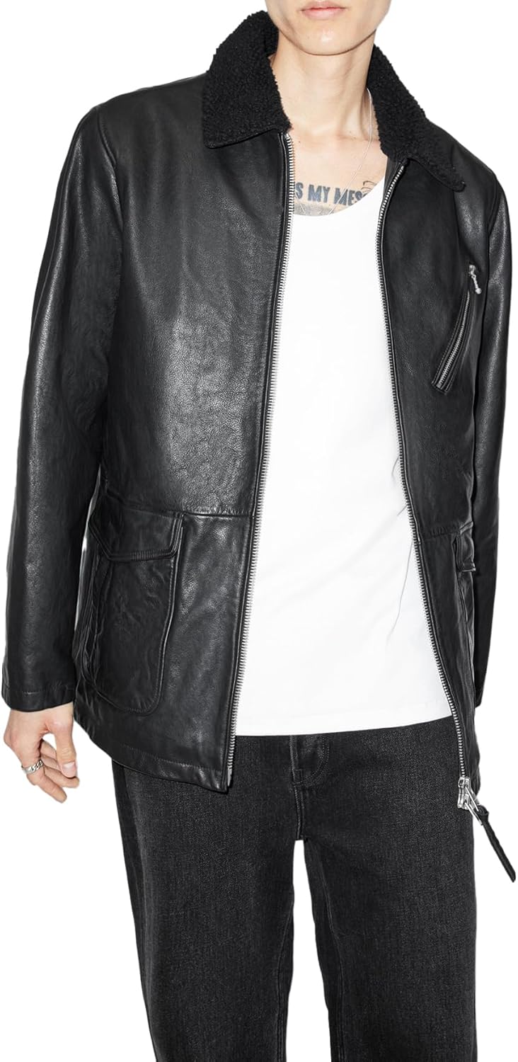 AllSaints mens Moriarty Coat