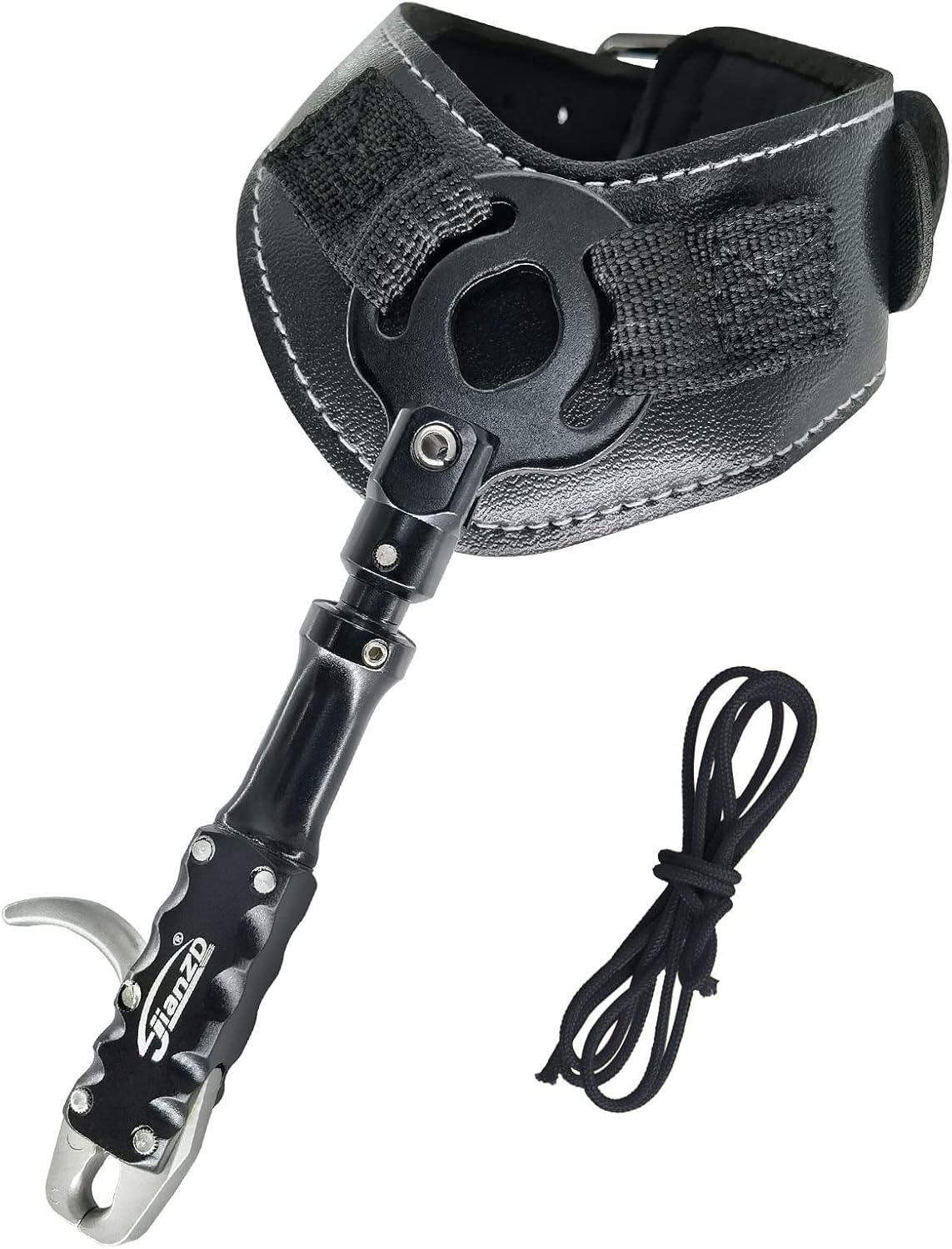 xxiaojun Adjustable Wristband Release, Index Finger Release, Composite Bow, 360 Degree rotatable Jaws, Automatic Closure, Bow and Arrow Archery Accessories, Archery Release Aids : Sports & Outdoors