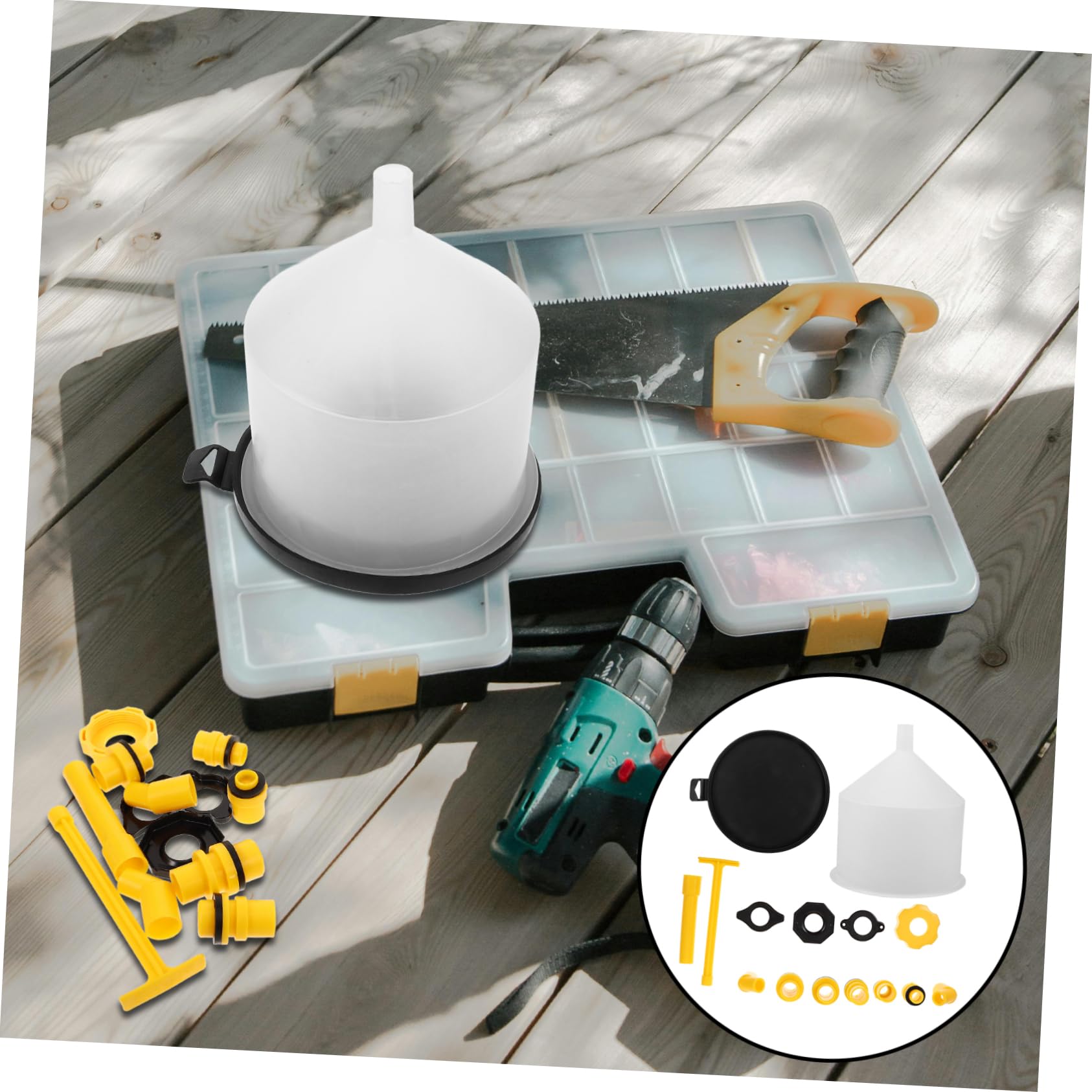 1juego Embudos para Refrigerante Kit Versátil De Llenado Prueba Rrames Herramienta De Llenado para Radiador y Manejo De Líquido Refrigerante Automóviles