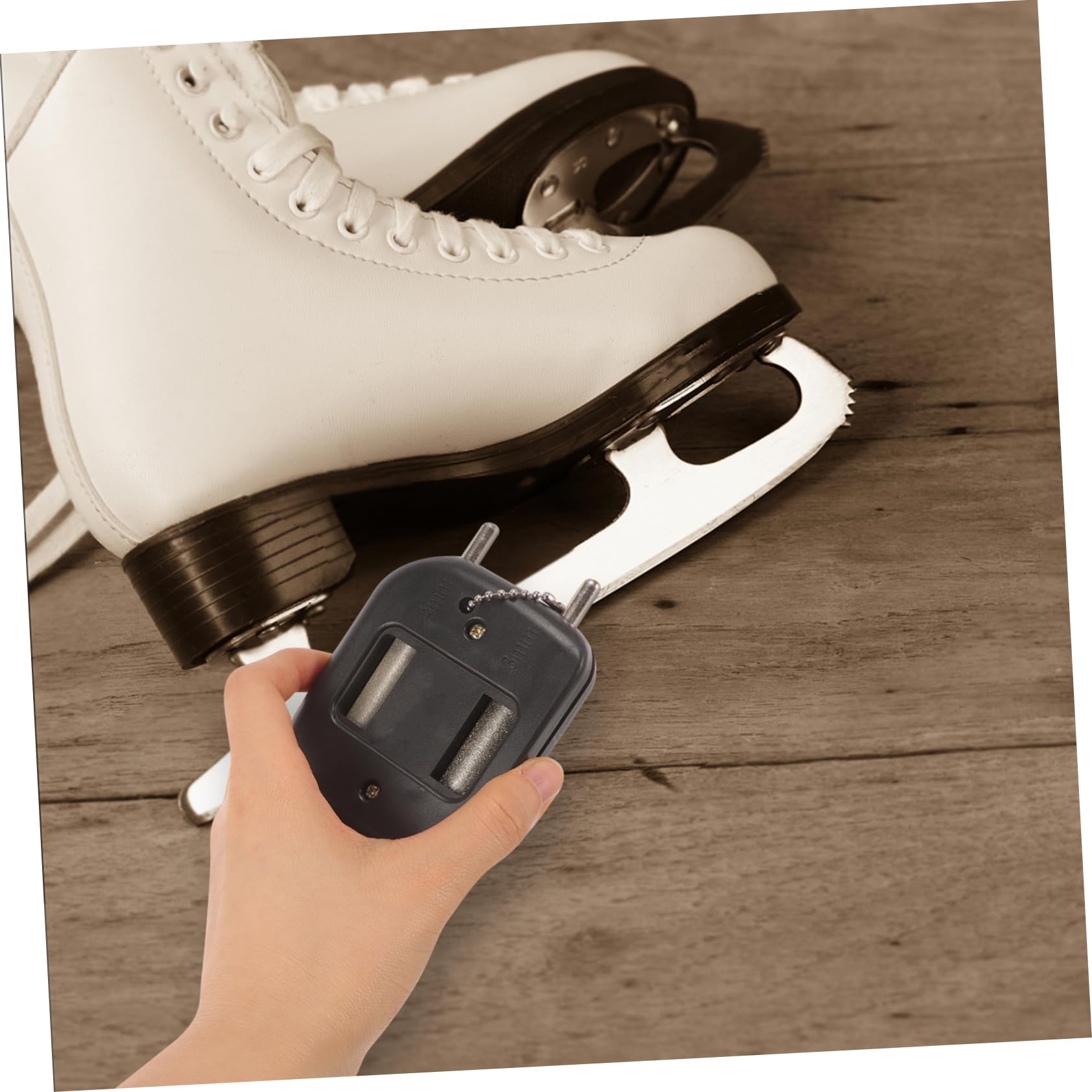 Toddmomy 4 Pièces Outils D'Affûtage De Lame De Glace Outil D'Affûtage De Patin Affûteur De Lames Professionnel Meule De Patin De Hockey Affûteur De Patin Pratique Accessoire De Patin