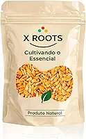 X Roots Semente de Linhaça Dourada 1kg | Fonte de Ômega 3, Fibras e Proteínas